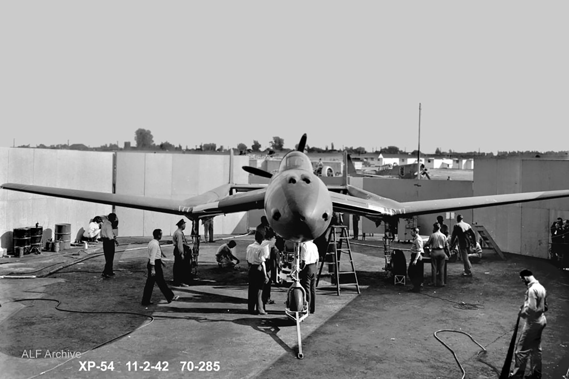 Kuvahaun tulos haulle Vultee XP-54