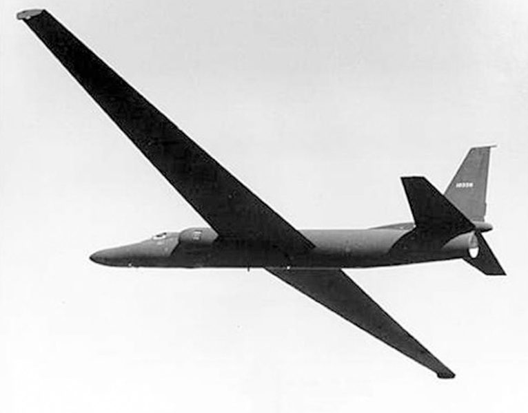 Prototyp U-2 w 1955 roku (fot. CIA)