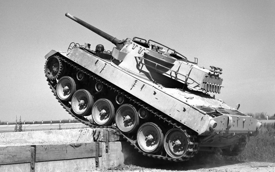 M18 Hellcat podczas testów