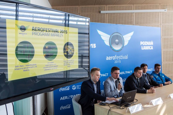 Konferencja prasowa organizatorów Aerofestival 2015 (fot. materiały prasowe)