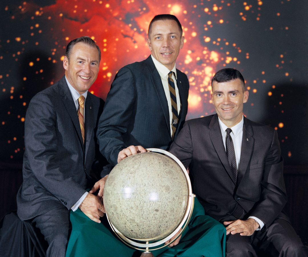 Załoga Apollo 13 z Swigertem - James Lovell, Jack Swigert i Fred Haise