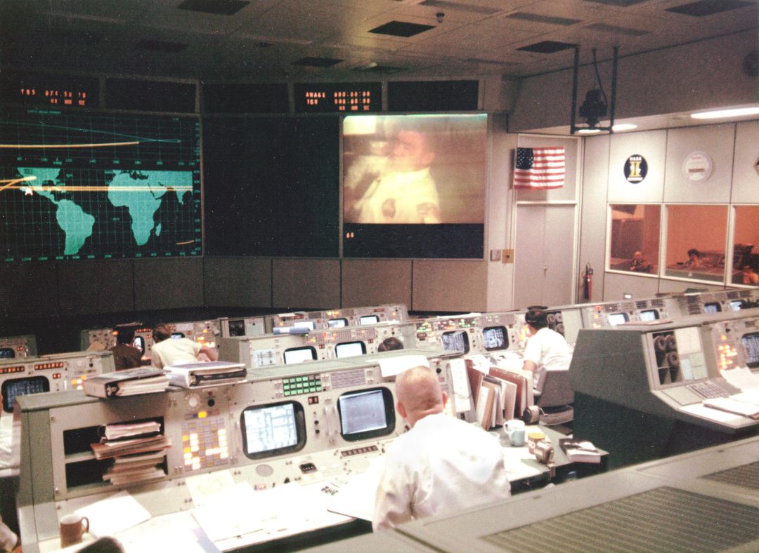 Centrum konstroli lotów podczas lotu Apollo 13