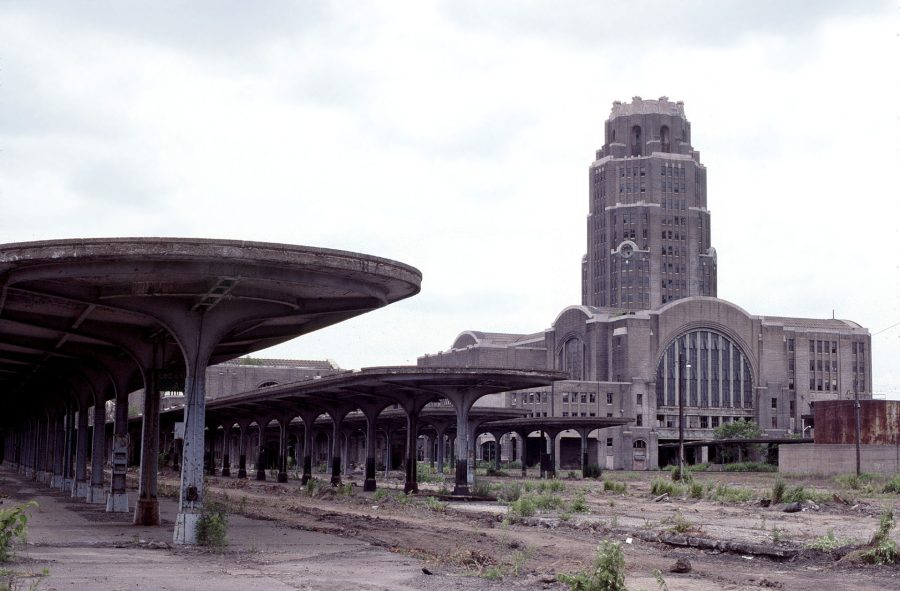 Już opuszczony Buffalo Central Terminal