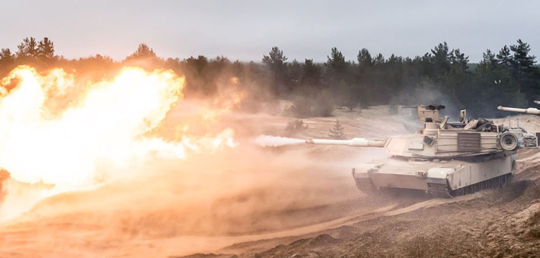 Abramsy na Łotwie - zdjęcia