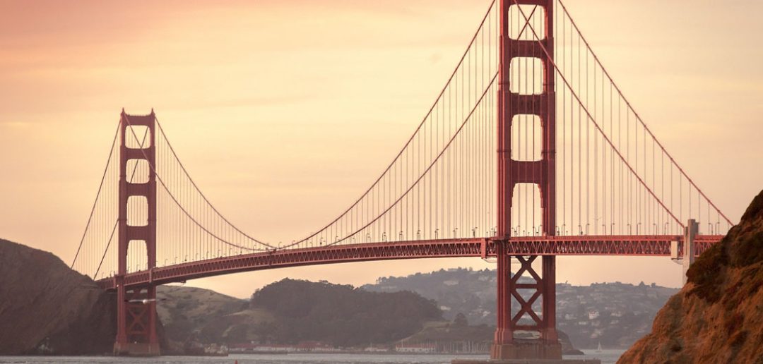Most Golden Gate - ikona USA