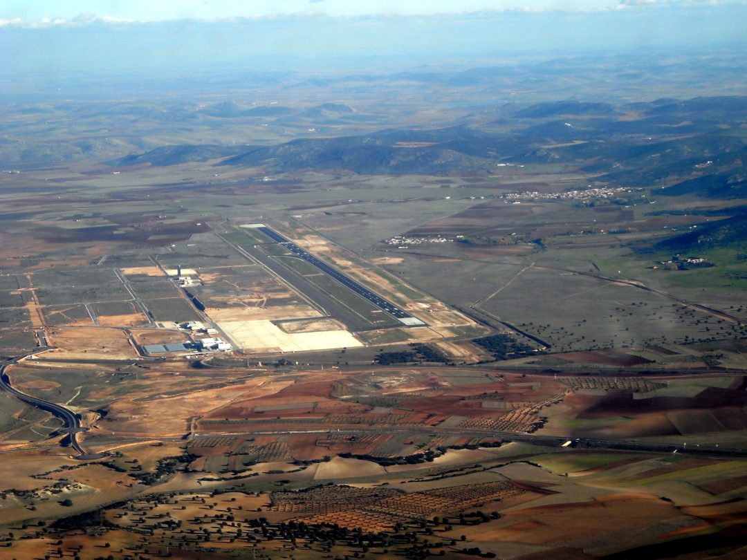 Port lotniczy Ciudad Real w 2008 roku (fot. Jmiguel Rodriguez)