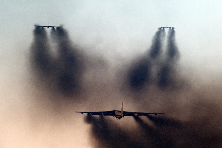Bombowce B-52G Stratofortress podczas szybkiego startu - MITO