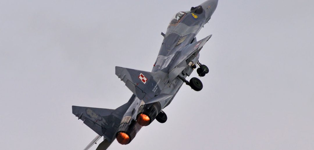 Polski MiG-29 na RIAT 2015