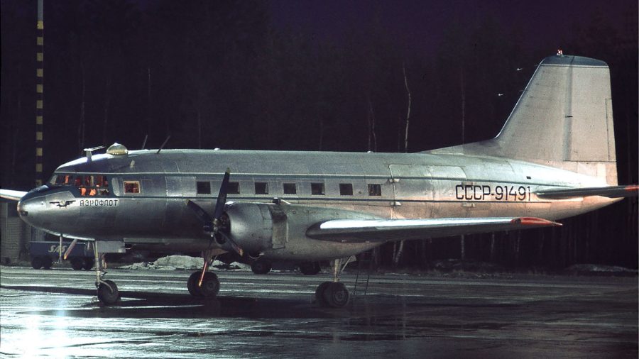 Radziecki Iljuszyn Ił-14 (fot. Lars Söderström)