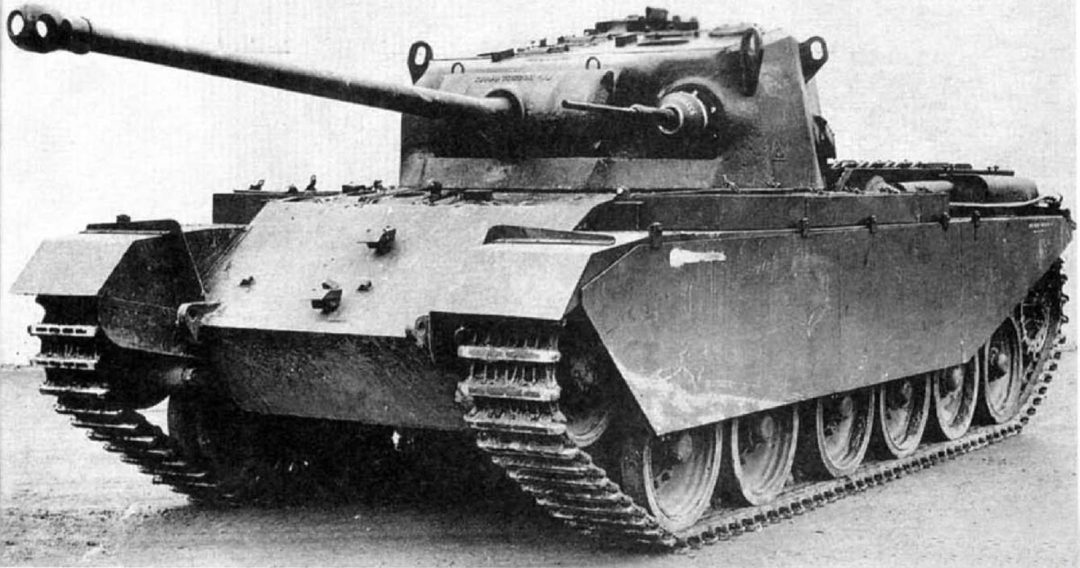A41 Centurion Mk I - takie czołgi trafiły do Europy w maju 1945 roku
