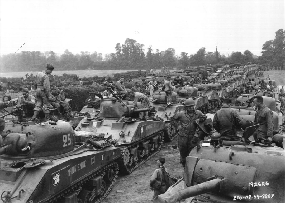 Alianckie czołgi M4 Sherman