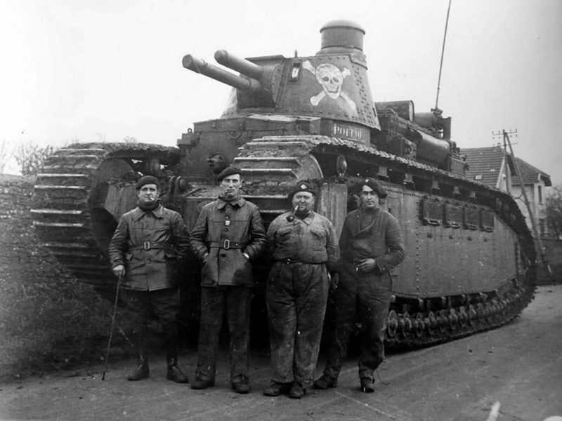 Przedwojenny francuski czołg ciężki FCM 2C