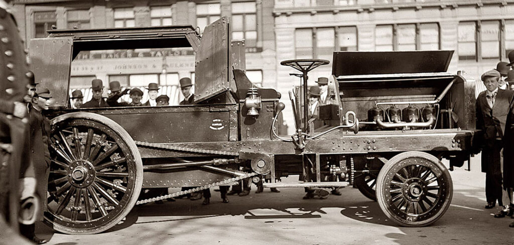 Nowojorskie uliczne zamiatarki z 1913 roku