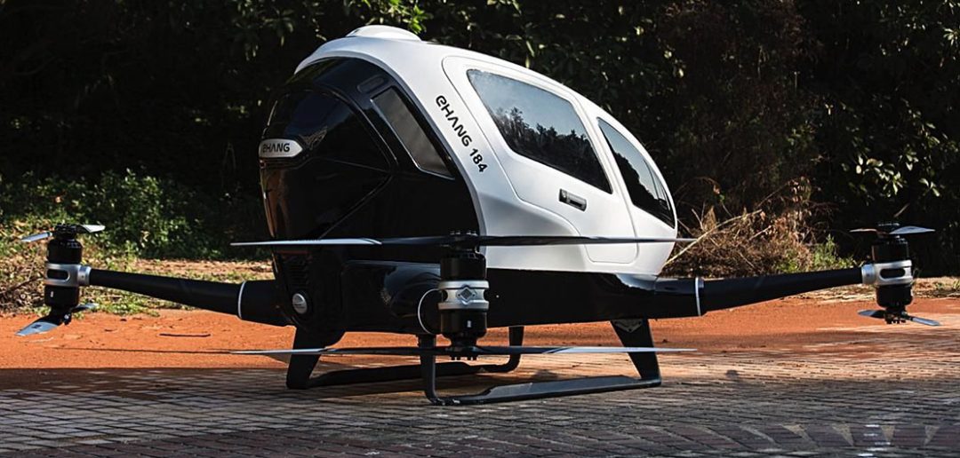 EHang 184 - dron pasażerski