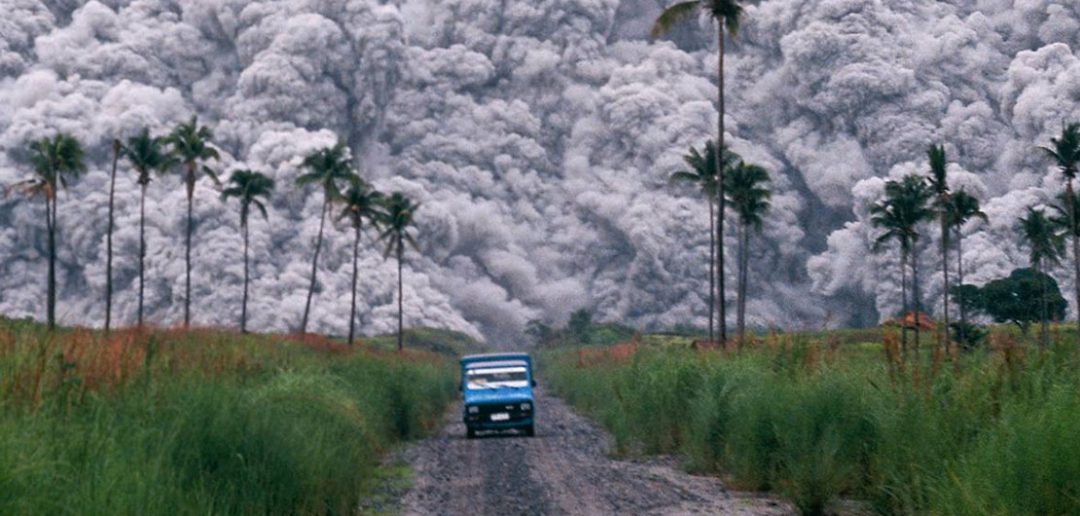 Erupcja wulkanu Pinatubo - 1991 rok - zdjęcie