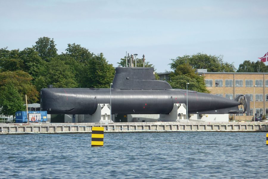 Duński okręt podwodny typu 207 - Sælen (fot. Simon/Wikimedia Commons)