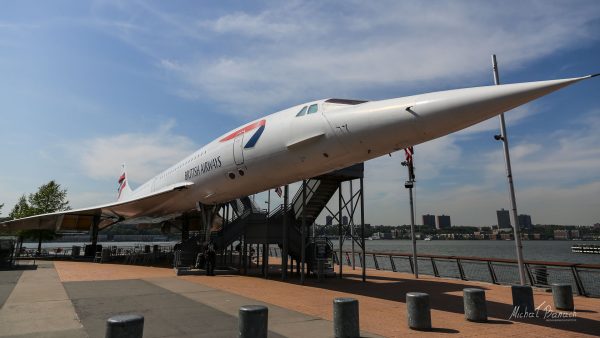 Concorde nr. 210 znajdujący się w Intrepid Sea-Air-Space Museum w Nowym Jorku (fot. Michał Banach)