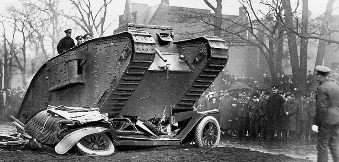 Czołgi z I wojny światowej w akcji - film