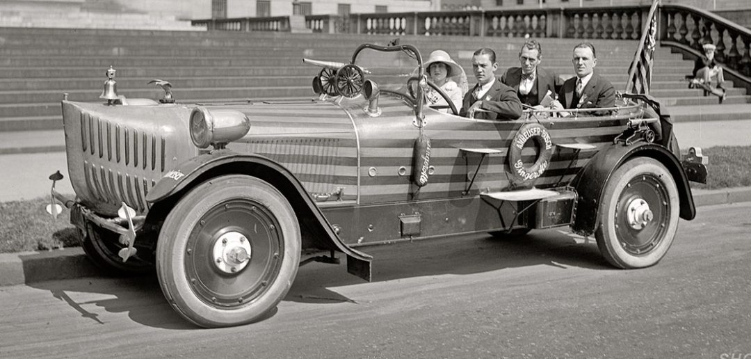 Budmobile - samochody reklamowe z lat 30-tych - zdjęcia