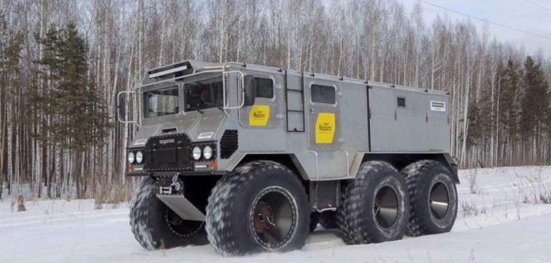 Burłak - nietypowa rosyjska ciężarówka