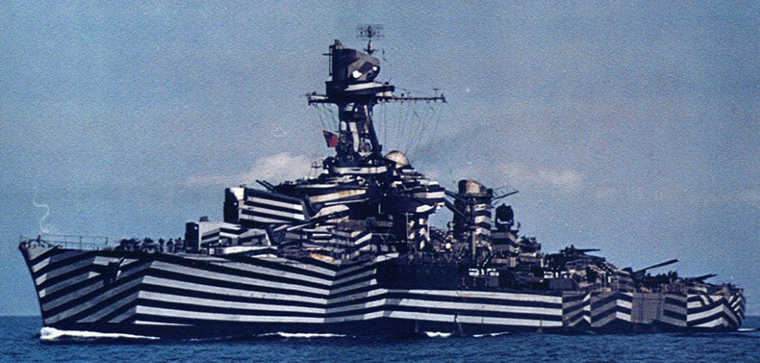 Dazzle camouflage - nietypowy kamuflaż okrętów wojennych