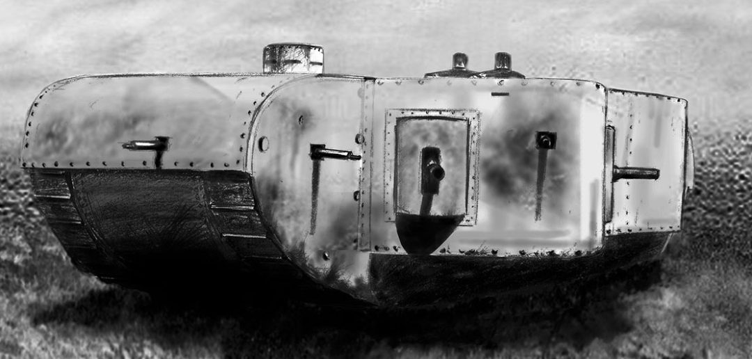 K-Wagen - olbrzymi czołg z I wojny światowej