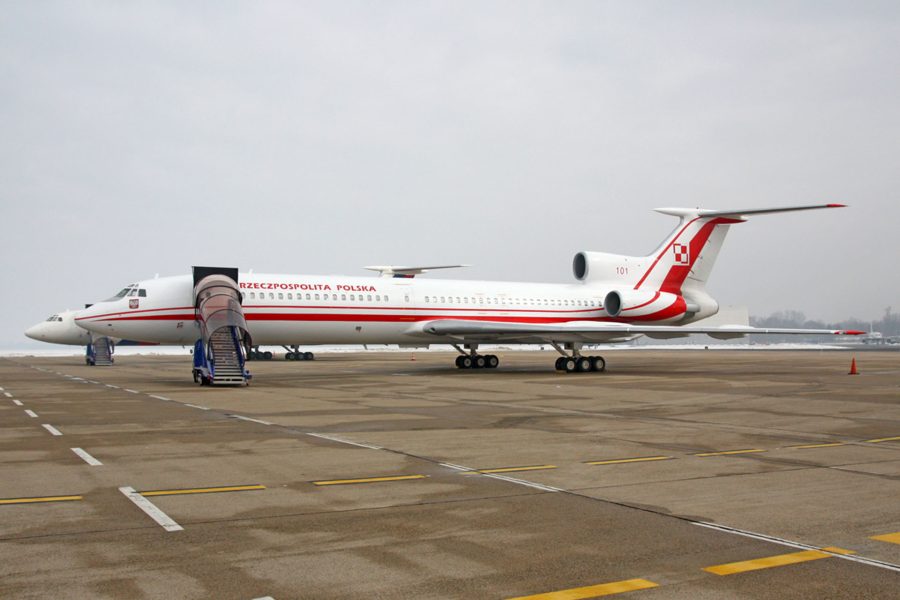 Tupolew Tu-154M Lux (fot. Mulag/Wikimedia Commons)