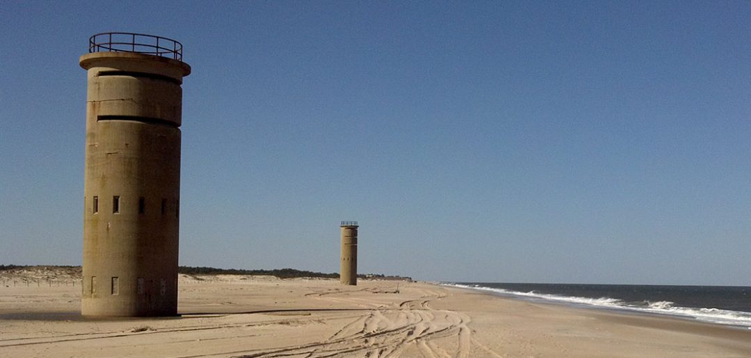 Fort Miles i wieże obserwacyjne na plażach Delaware
