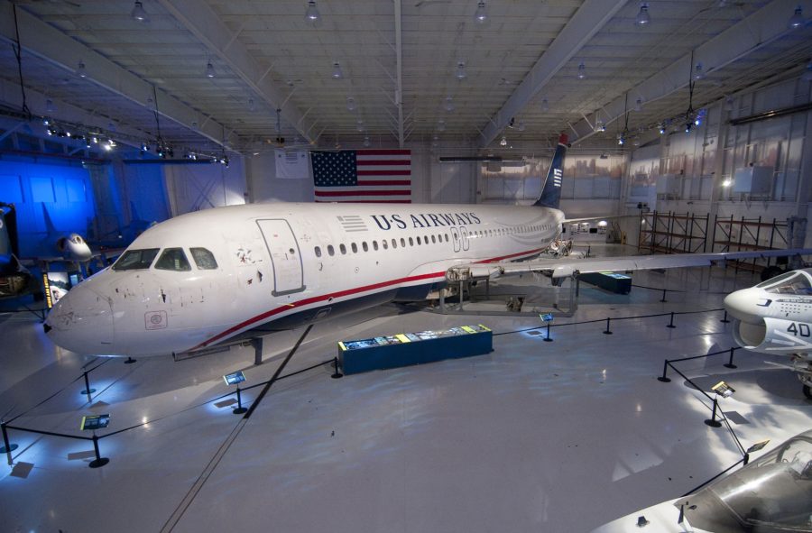 Airbus A320 lot US Airways 1549 w muzeum Carolinas Aviation Museum (fot. Carolinas Aviation Museum)
