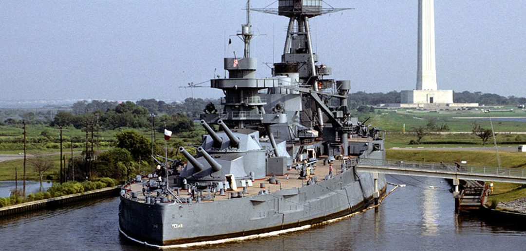 USS Texas pod koniec lat 70-tych - zdjęcia