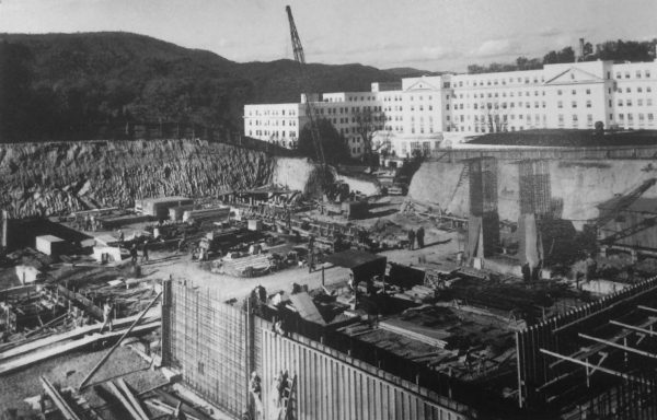 Budowa schronu (1959-1962)