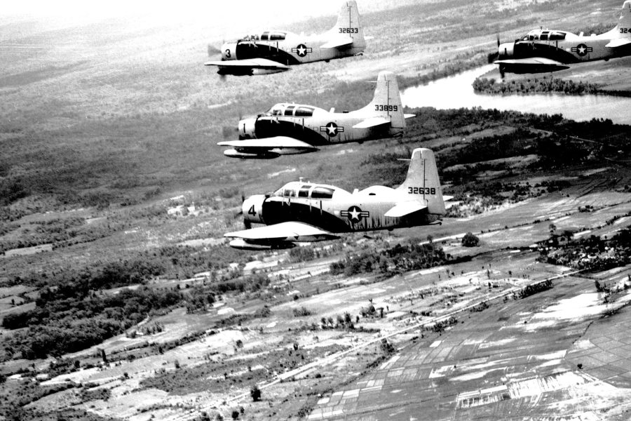 Douglas A-1E Skyraider w Wietnamie - 25 czerwca 1965 roku