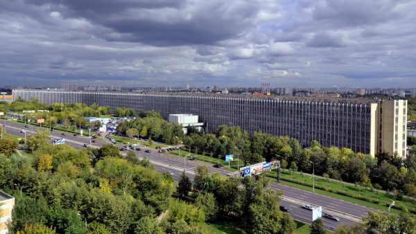 Kompleks laboratoryjno-biurowy przy szosie Warszawskiej, Moskwa (fot. nieznany)