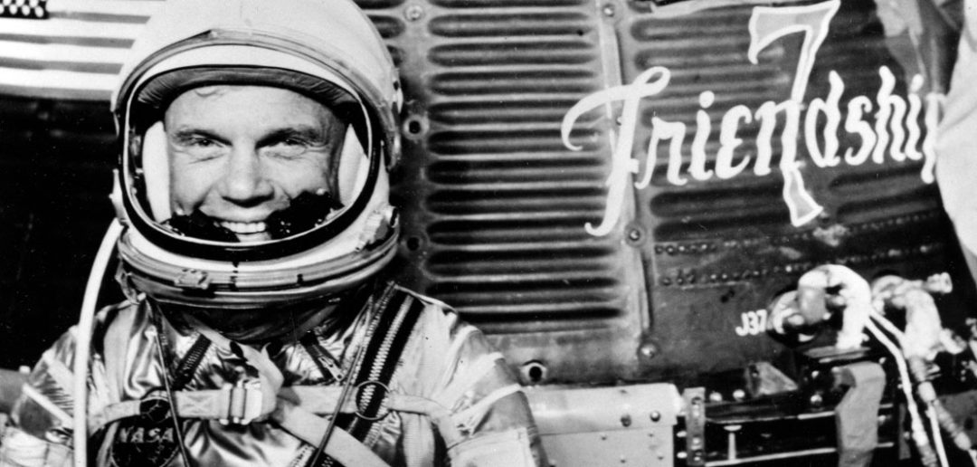 John Glenn - pierwszy Amerykanin na orbicie (1921-2016)