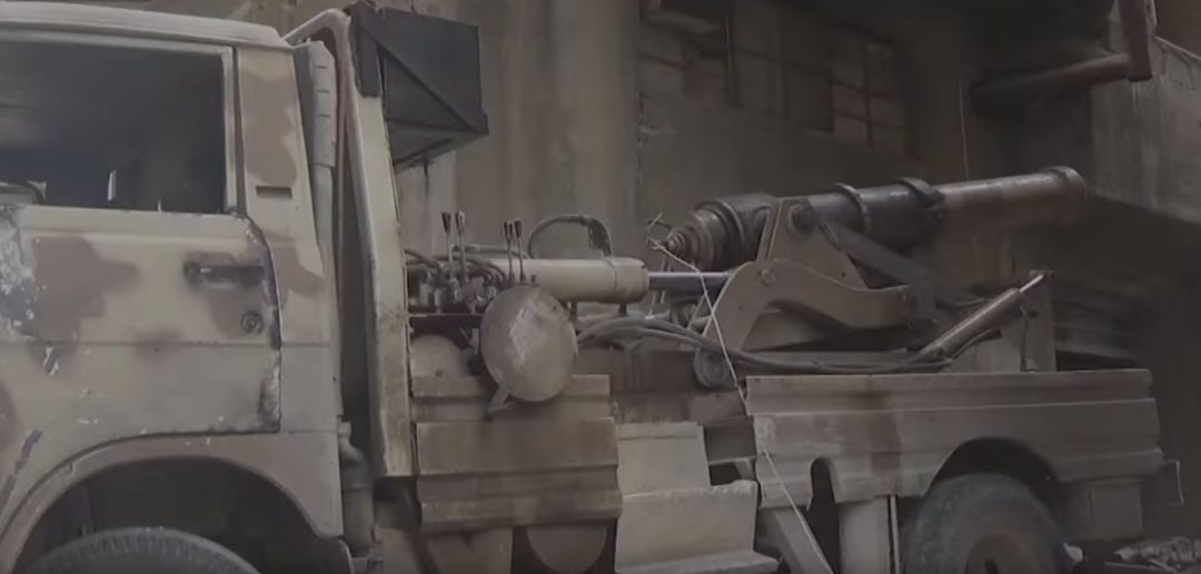 XIX-wieczna armata w Syrii - film