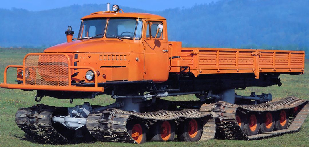 Ural-5920 (Nami-0157) - nietypowy pojazd gąsienicowy
