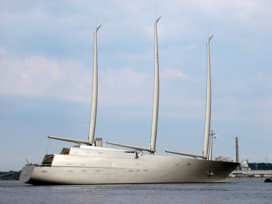 Sailing Yacht A (fot. Feliz/Wikimedia Commons)