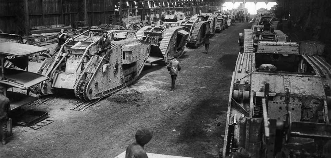 Historia powstania pierwszych czołgów