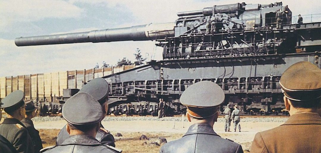 80 cm Kanone 5 Gustav - największe działo kolejowe w historii