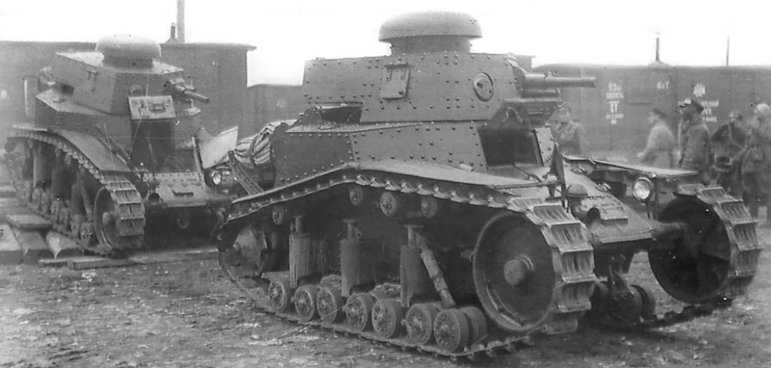 MS-1 - pierwszy radziecki czołg