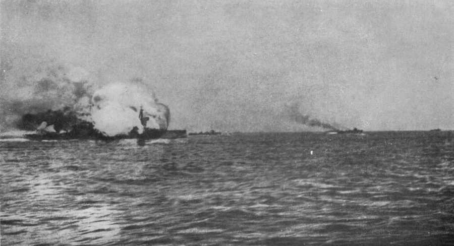 Eksplozja krążownika HMS Invincible