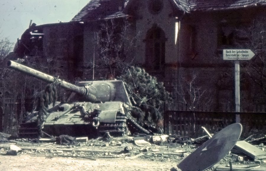 Zniszczony Jagdtiger