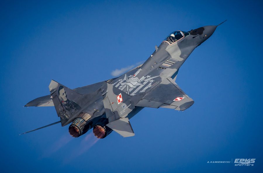MiG-29 (fot. Arkadiusz Kamieniecki/EPKS Spotters)