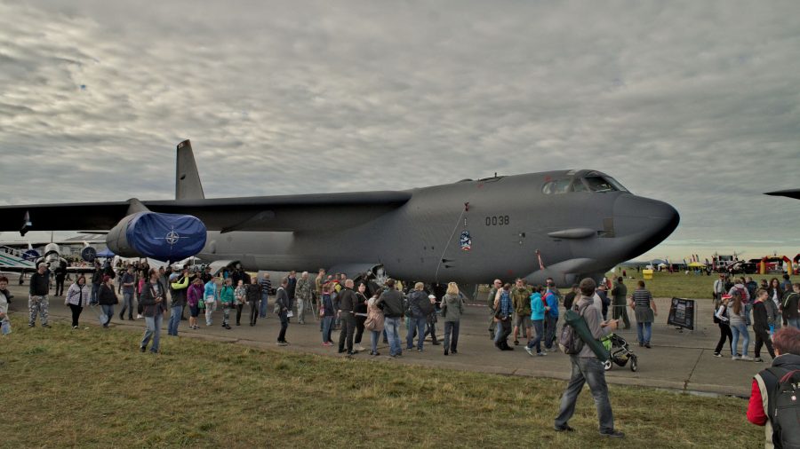 B-52H na Dniach NATO w czeskiej Ostrawie (fot. Łukasz Kuliberda)