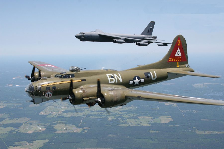 B-52 i B-17 współcześnie