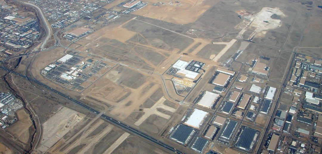 Opuszczone lotnisko Stapleton International Airport