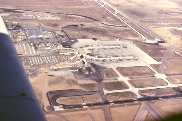 Stapleton International Airport w 1966 roku