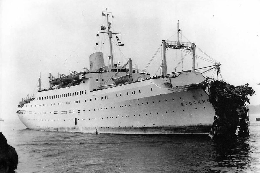 MS Stockholm uszkodzony po zderzeniu z Andrea Dorią