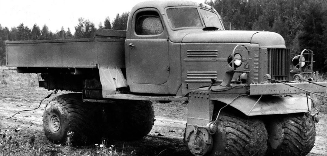 Nietypowa radziecka ciężarówka ZiŁ-132S