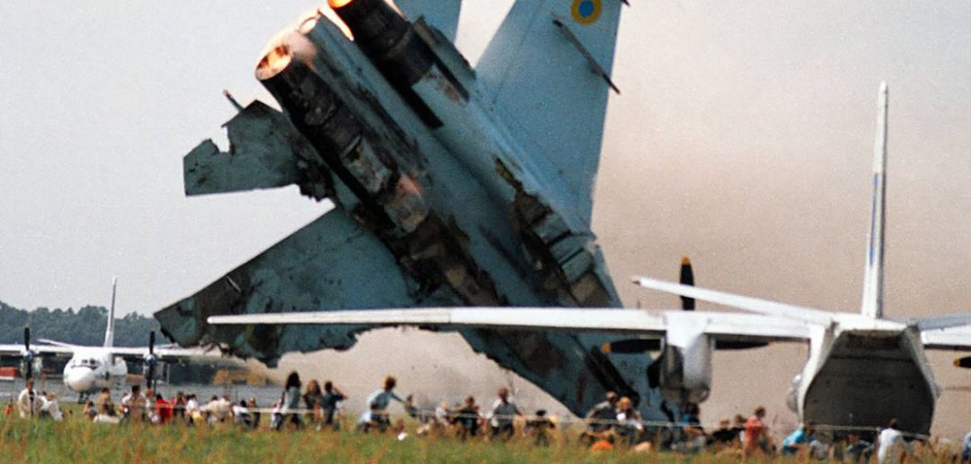 Katastrofa na pokazach lotniczych na lotnisku Skniłów (2002)